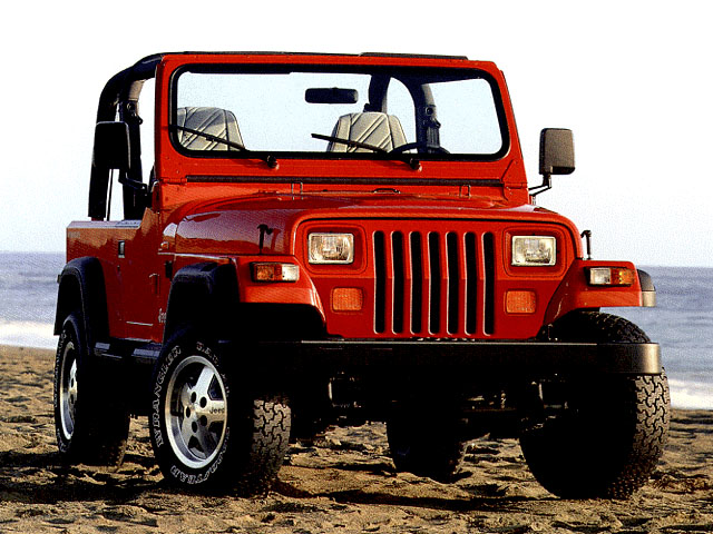 Jeep Wrangler 2.4i Softtop 2006 - voorkant