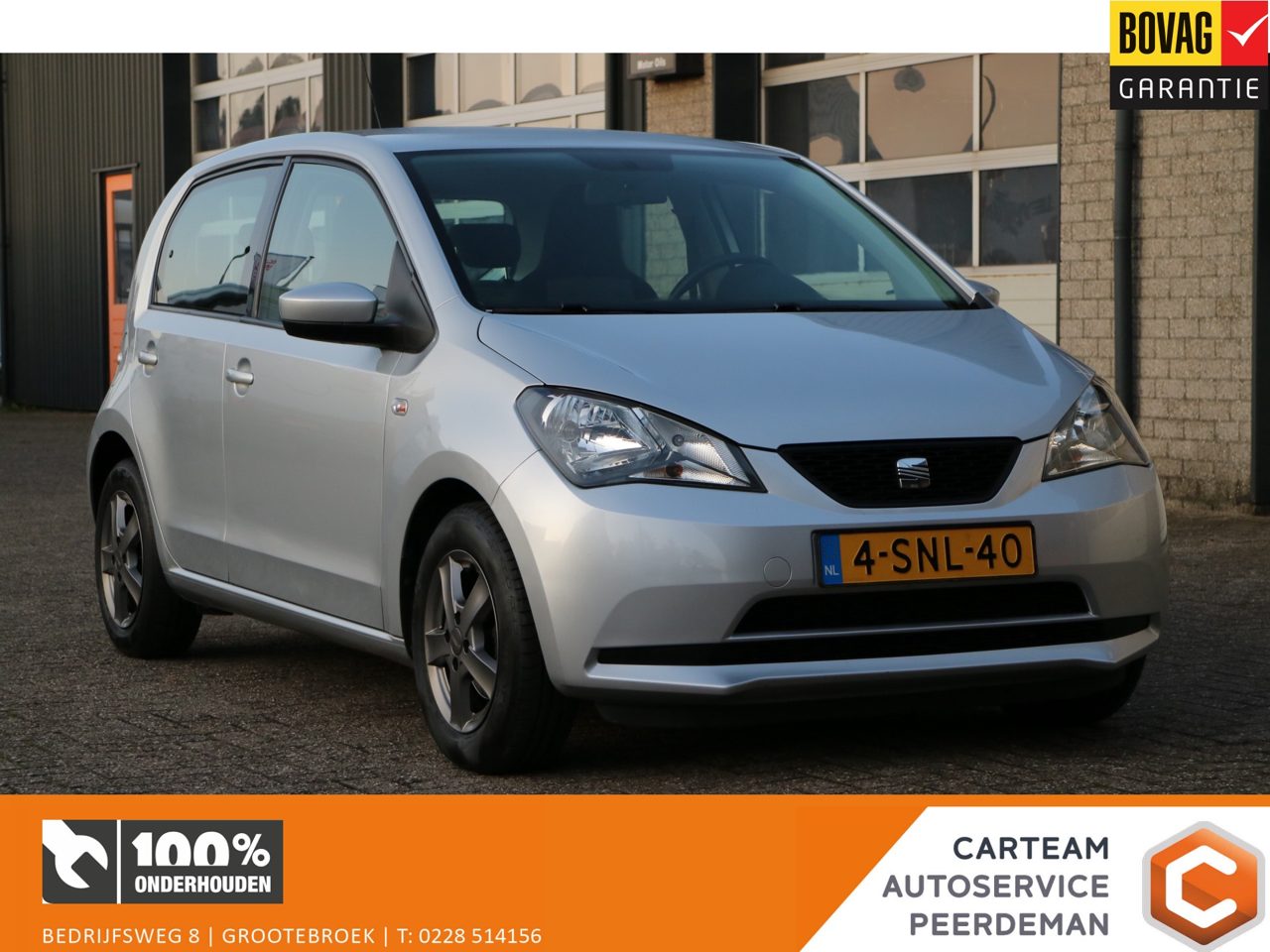 Seat Mii 1.0 Style 2012 - voorkant