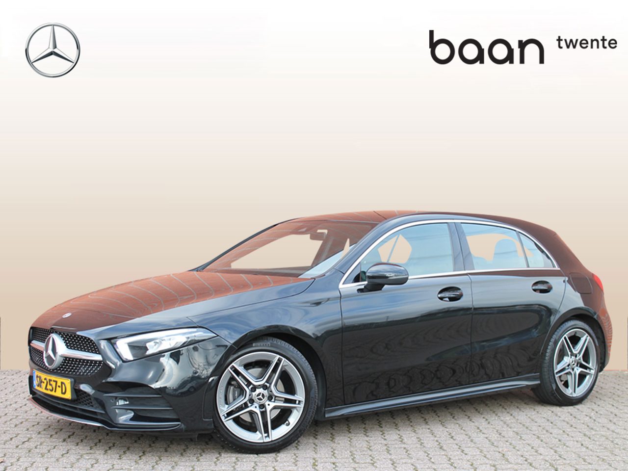 Mercedes-Benz A-klasse 180 d Bns Sol. AMG 2018 - voorkant