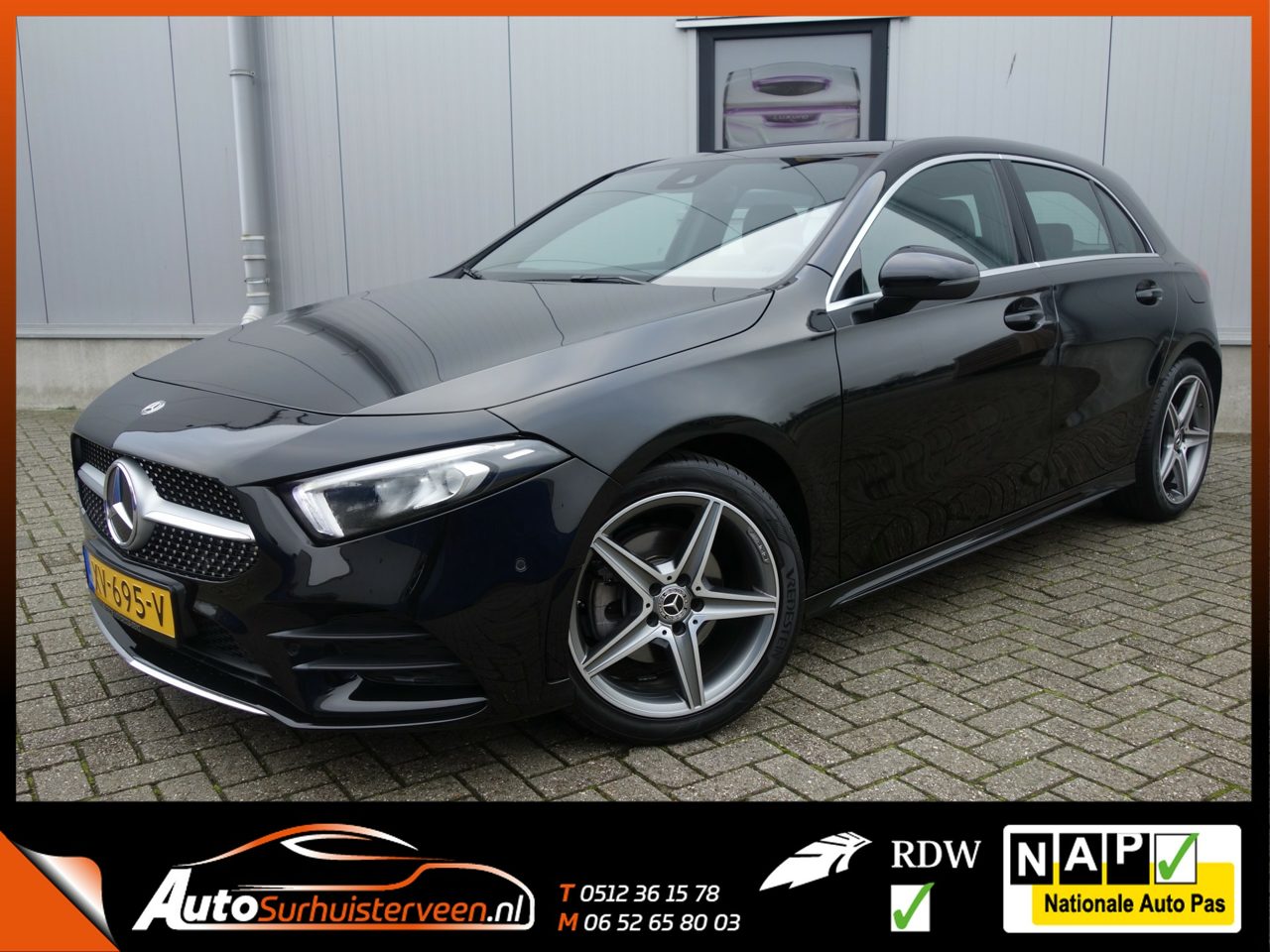 Mercedes-Benz A-klasse 200 Premium 2018 - voorkant