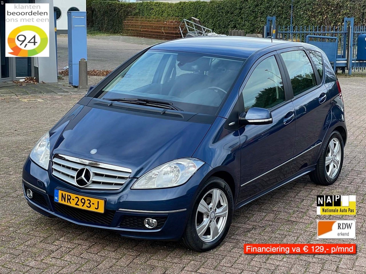 Mercedes-Benz A-klasse 200 Avantgarde 2010 - voorkant