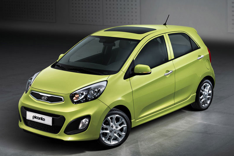 Kia Picanto 1.2 CVVT Airco 2012 - voorkant