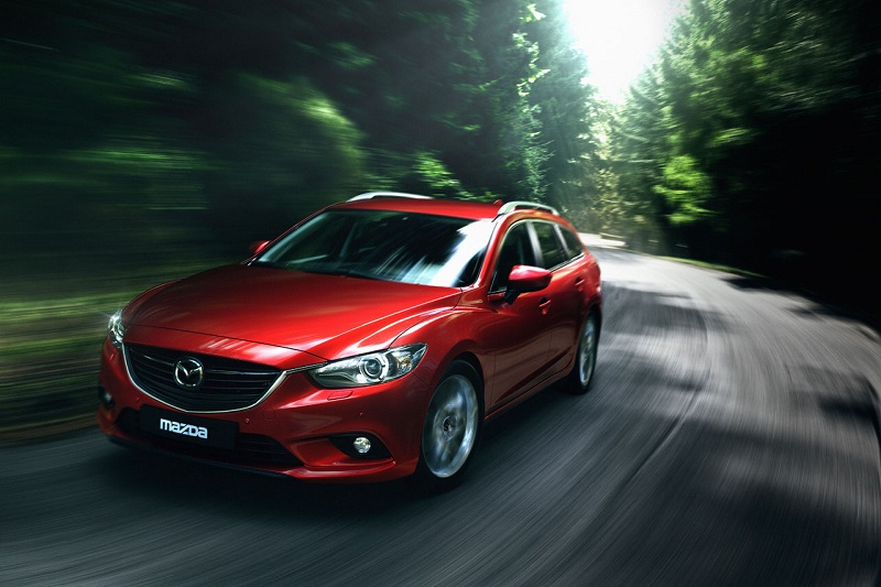 Mazda 6 Sportbreak 2.2D Skylease 2014 - voorkant