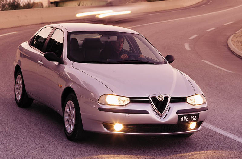 Alfa Romeo 156 2.5-24V V6 Q-System 2001 - voorkant