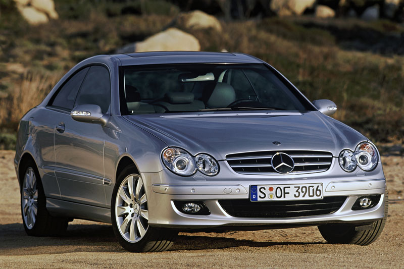 Mercedes-Benz Clk-klasse Coupé 280 Elegance 2007 - voorkant