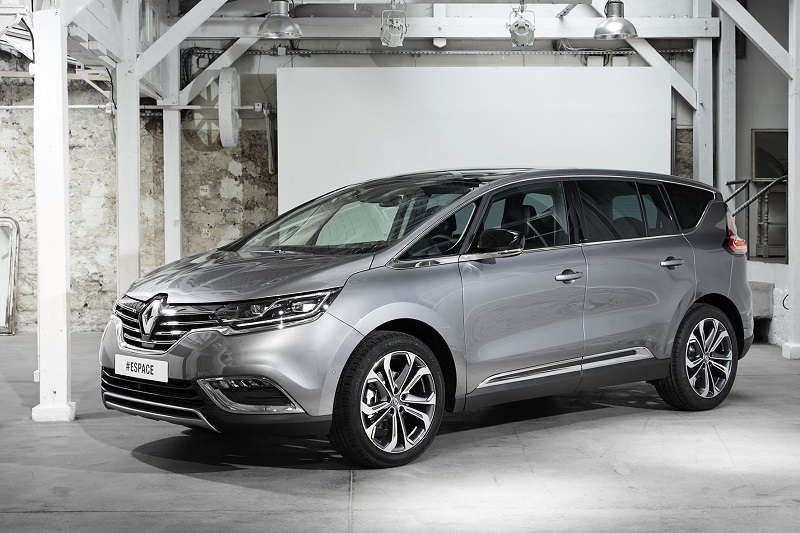 Renault Espace 1.8 TCe Init. Par 5p 2018 - voorkant