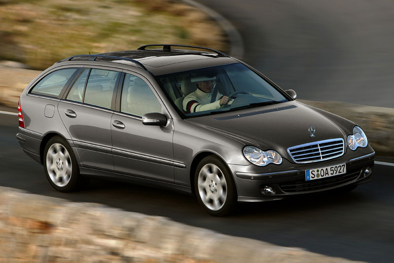 Mercedes-Benz C-klasse Combi 220 CDI Elegance 2006 - voorkant