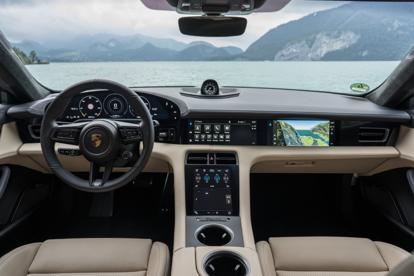Foto van Porsche Taycan