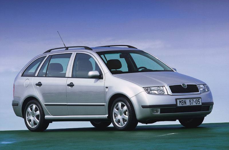 Skoda Fabia Combi 1.4-16V Flash 2003 - voorkant