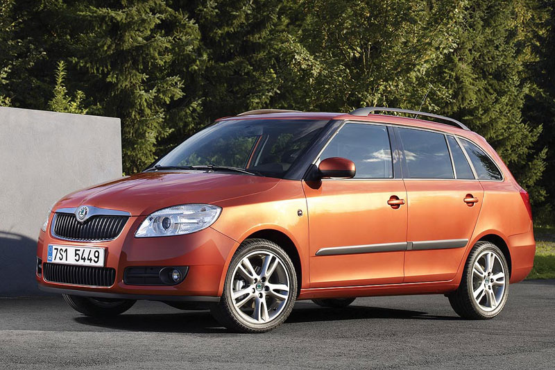 Skoda Fabia Combi 1.2 TDI Greenline 2011 - voorkant