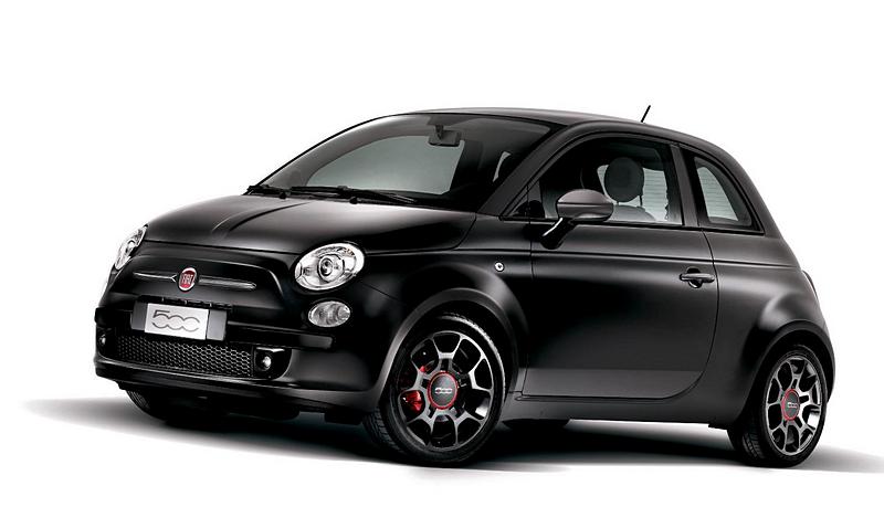 Fiat 500 0.9 TwinAir BlackJ. 2011 - voorkant