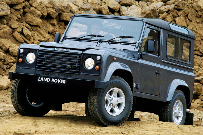 Land Rover Defender 3.5 90" County 1986 - voorkant