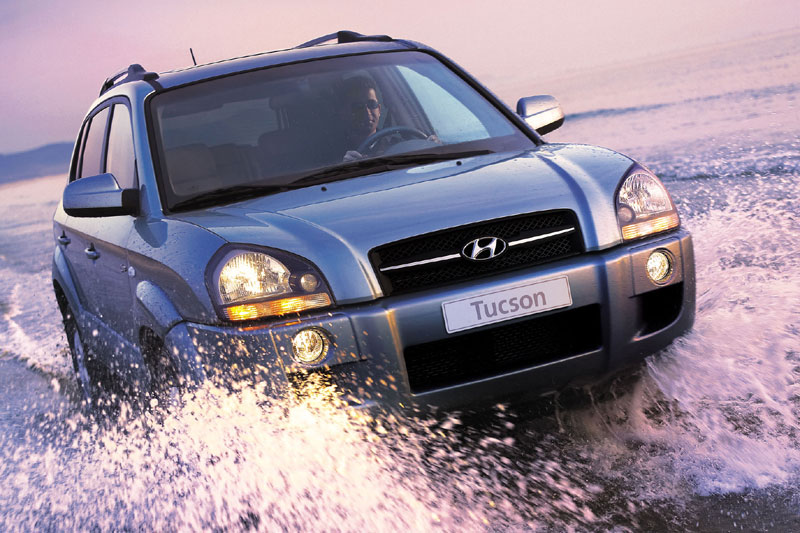 Hyundai Tucson 2.0i Active Joy 2007 - voorkant