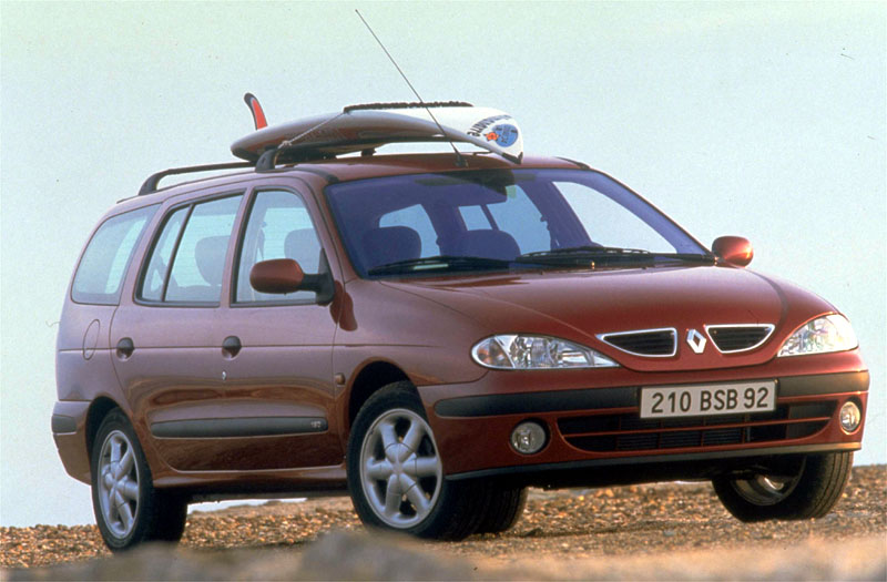 Renault Mégane Break 1.6-16V RXE 1999 - voorkant