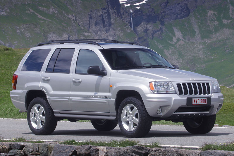 Jeep Grand Cherokee 4.7i V8 Limited 2002 - voorkant