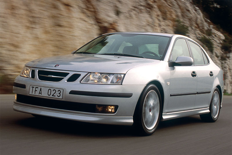 Saab 9-3 Sport Sedan 1.8t Optic 2003 - voorkant