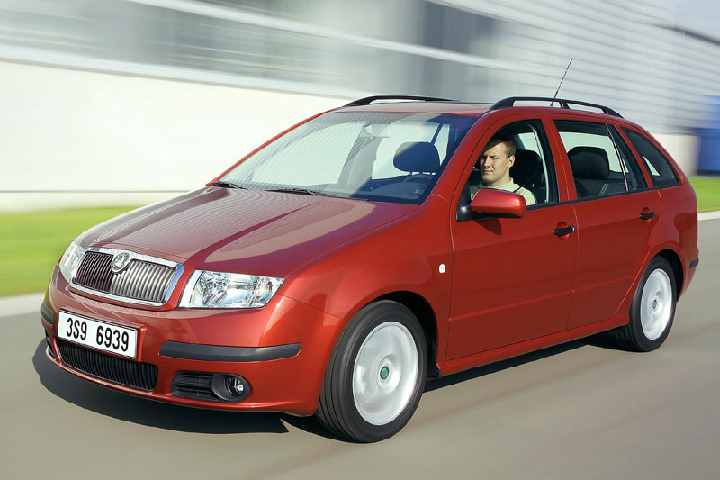 Skoda Fabia Combi 1.4-16V Elegance 2005 - voorkant