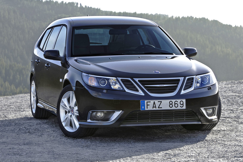 Saab 9-3 Sport Estate 1.9 TTiD Vector 2011 - voorkant