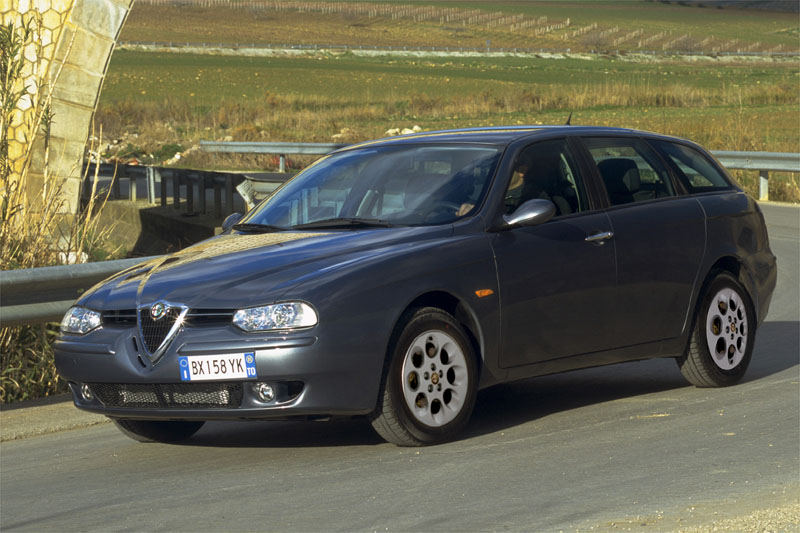 Alfa Romeo 156 Sportwagon 2.0 JTS Distinctive 2002 - voorkant