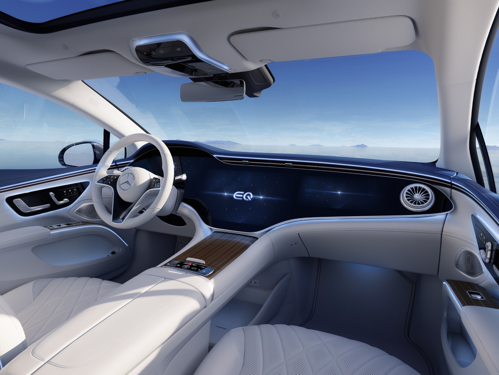 Foto van Mercedes-Benz Eqs