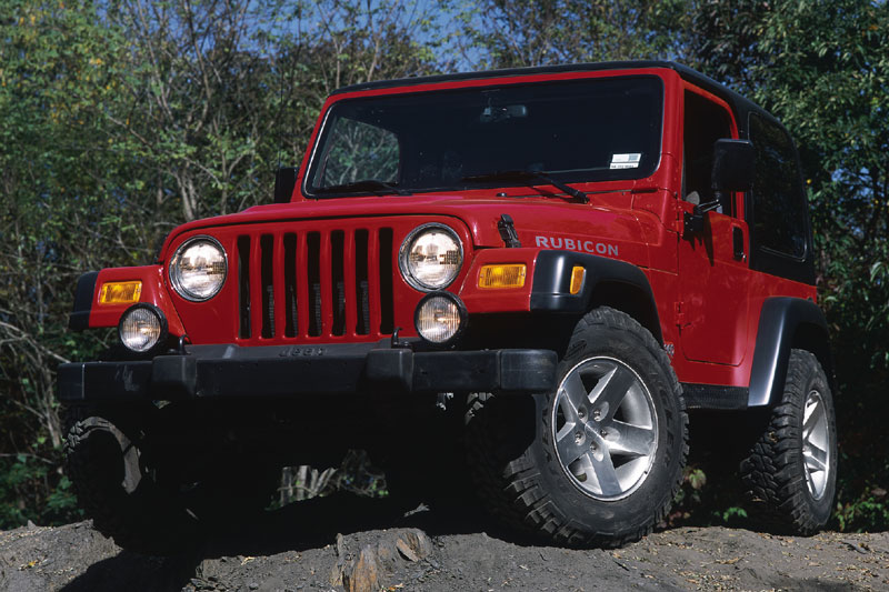 Jeep Wrangler 4.0i Hardtop Sahara 2001 - voorkant