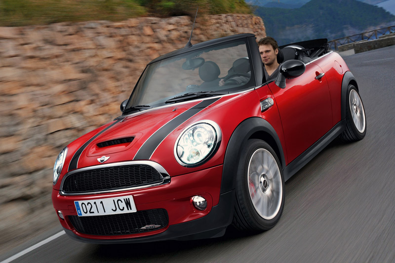 Mini Mini Cabrio 1.6 J. Cooper Works 2014 - voorkant