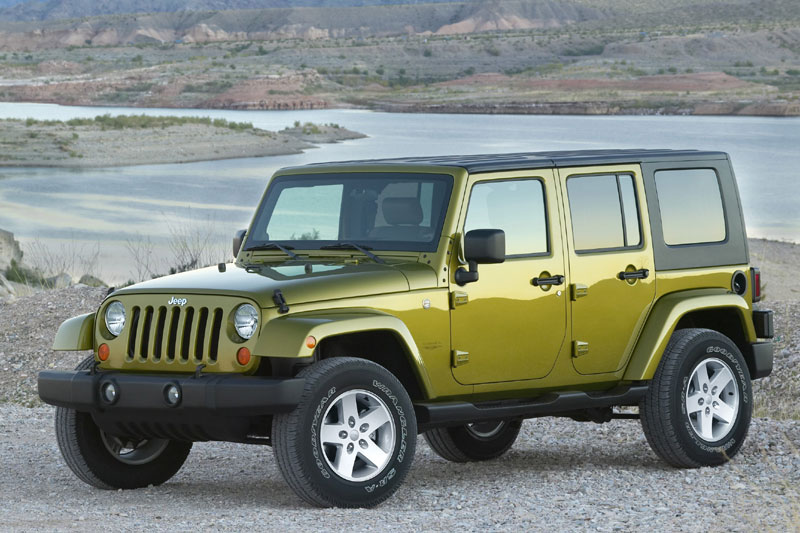 Jeep Wrangler Unlimited 3.8 BeachLine 2008 - voorkant