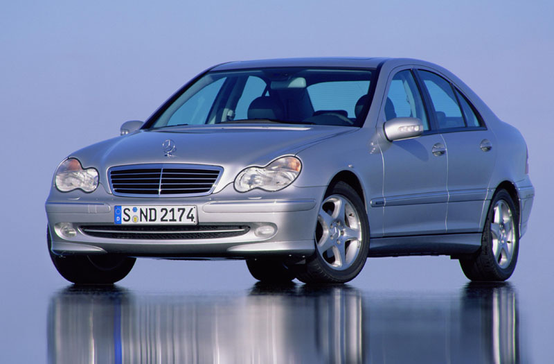 Mercedes-Benz C-klasse 180 K. Elegance 2003 - voorkant