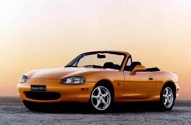 Mazda Mx-5 1.8i 1999 - voorkant