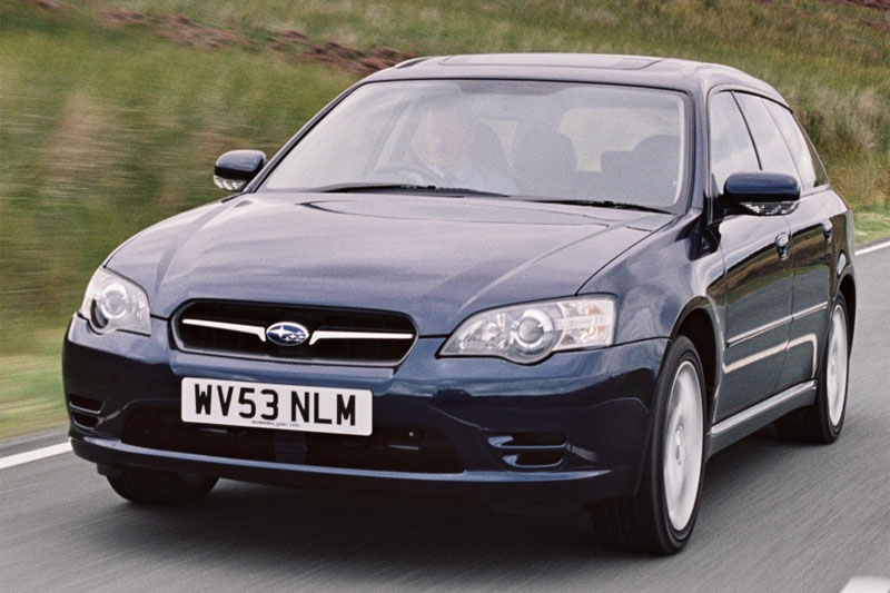 Subaru Legacy Touring Wagon 3.0R 2005 - voorkant
