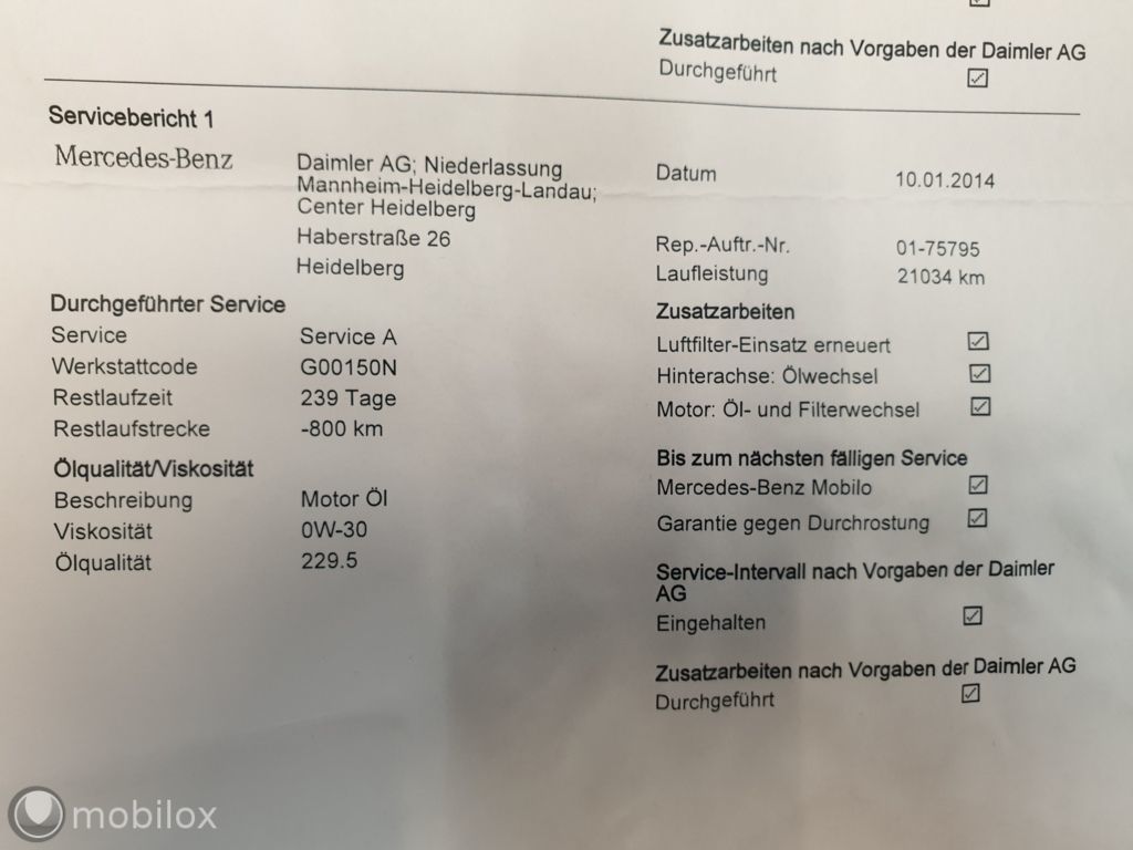 Foto van Mercedes-Benz A-klasse