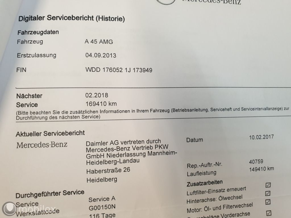 Foto van Mercedes-Benz A-klasse