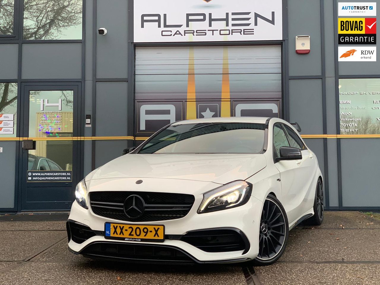 Mercedes-Benz A-klasse 45 AMG 4MATIC 2016 - voorkant