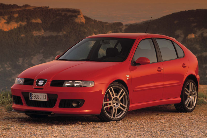 Seat Leon 1.8-20V Cupra R 2003 - voorkant