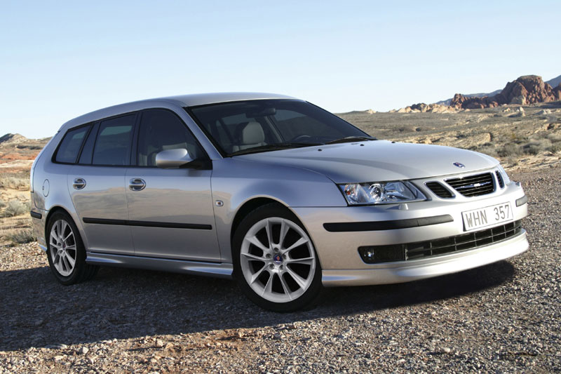 Saab 9-3 Sport Estate 1.8t Vector 2006 - voorkant
