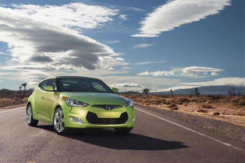 Hyundai Veloster 1.6 GDI i-Catcher 2012 - voorkant
