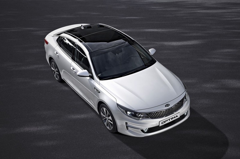 Kia Optima 2.0 GDI PHEV B.Dyn.L 2016 - voorkant