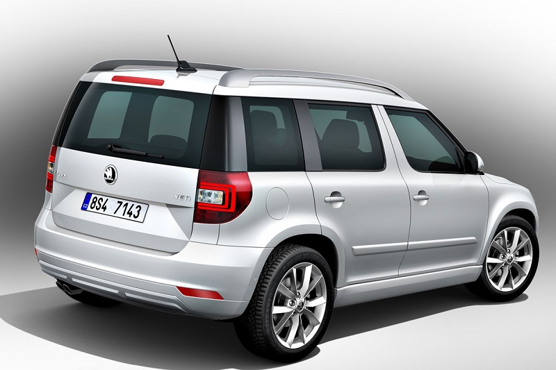 Foto van Skoda Yeti
