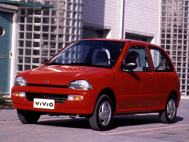 Subaru Vivio 0.7 GLi ECVT 1996 - voorkant
