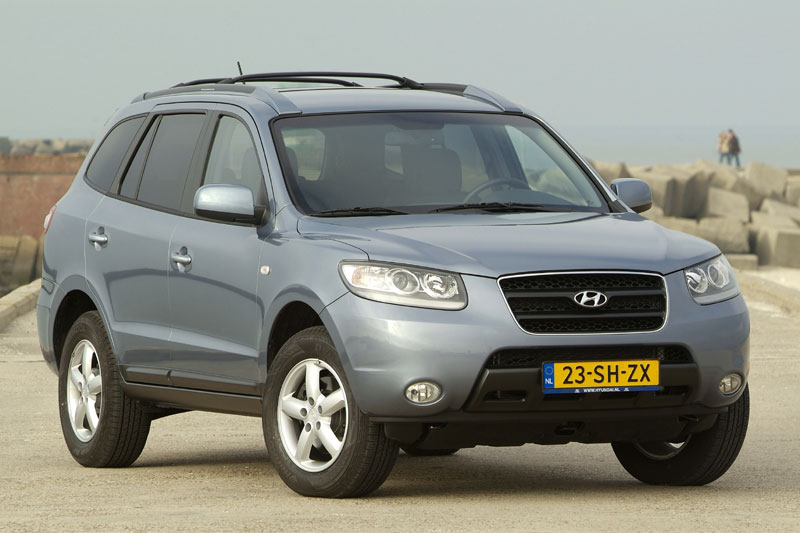Hyundai Santa Fe 2.7i V6 4WD Dyn. 7p. 2009 - voorkant