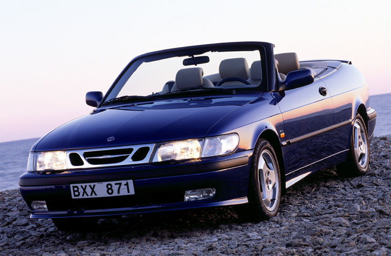 Saab 9-3 Cabrio 2.0t Anniversary 2002 - voorkant