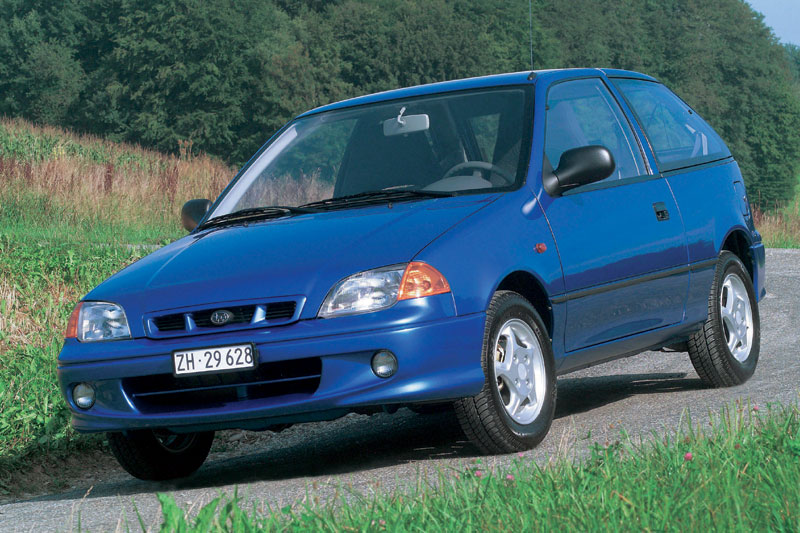 Subaru Justy 1.3 GX AWD 1997 - voorkant