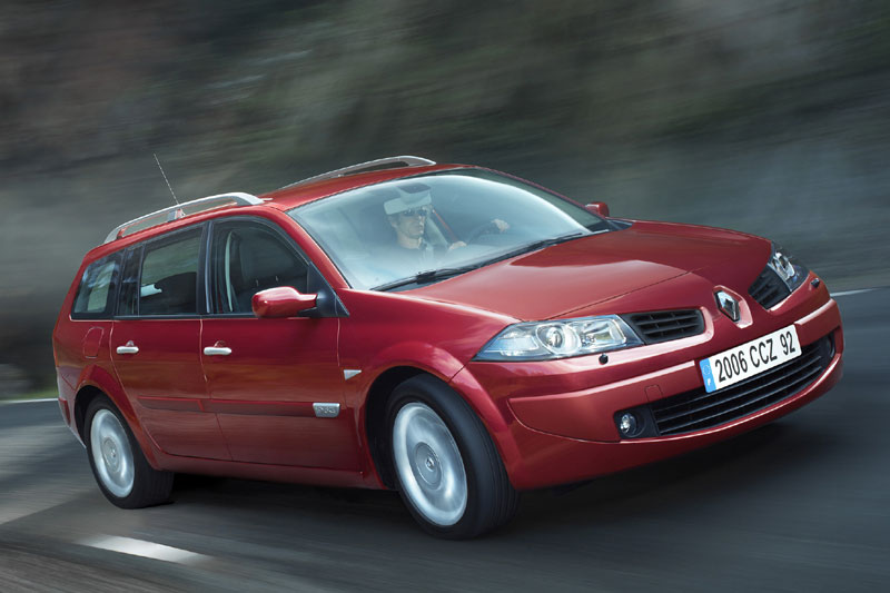 Renault Mégane Grand Tour 1.6-16V Business L. 2008 - voorkant