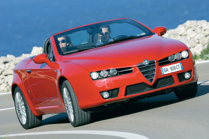 Alfa Romeo Spider 3.2 JTS Q4 Exclusive 2007 - voorkant