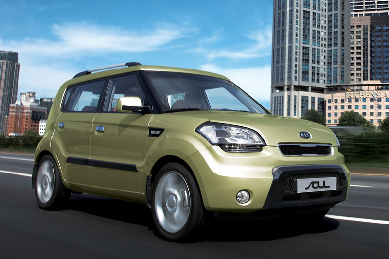 Kia Soul 1.6 X-tra 2009 - voorkant