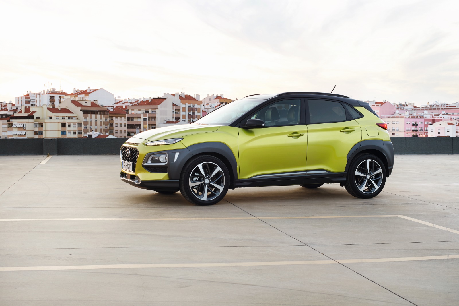 Hyundai Kona EV Premium 64 kWh 2018 - voorkant