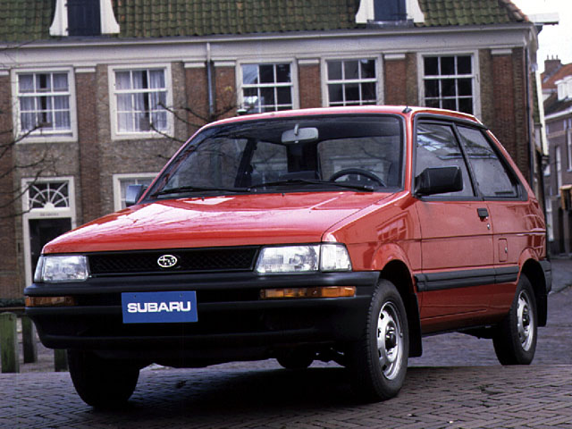 Subaru Justy 1.2 Si 1996 - voorkant
