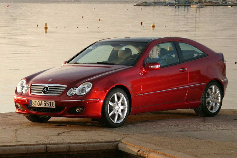Mercedes-Benz C-klasse Sportcoupé 320 2006 - voorkant