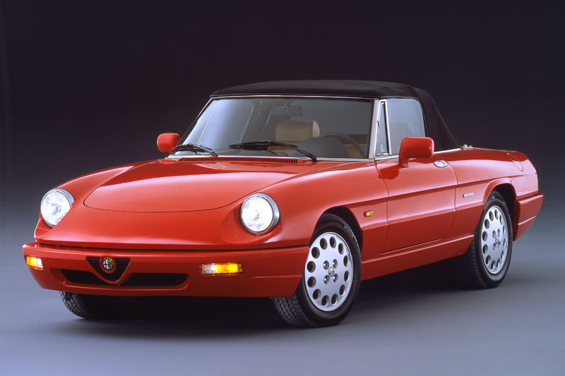 Alfa Romeo Spider 2.0 QV 1986 - voorkant
