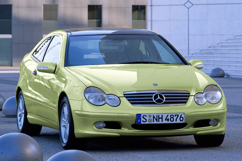Mercedes-Benz C-klasse Sportcoupé 180 2001 - voorkant